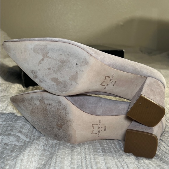 Marc Fisher Women's Taupe Heels size 8.5 - Picture 6 of 13